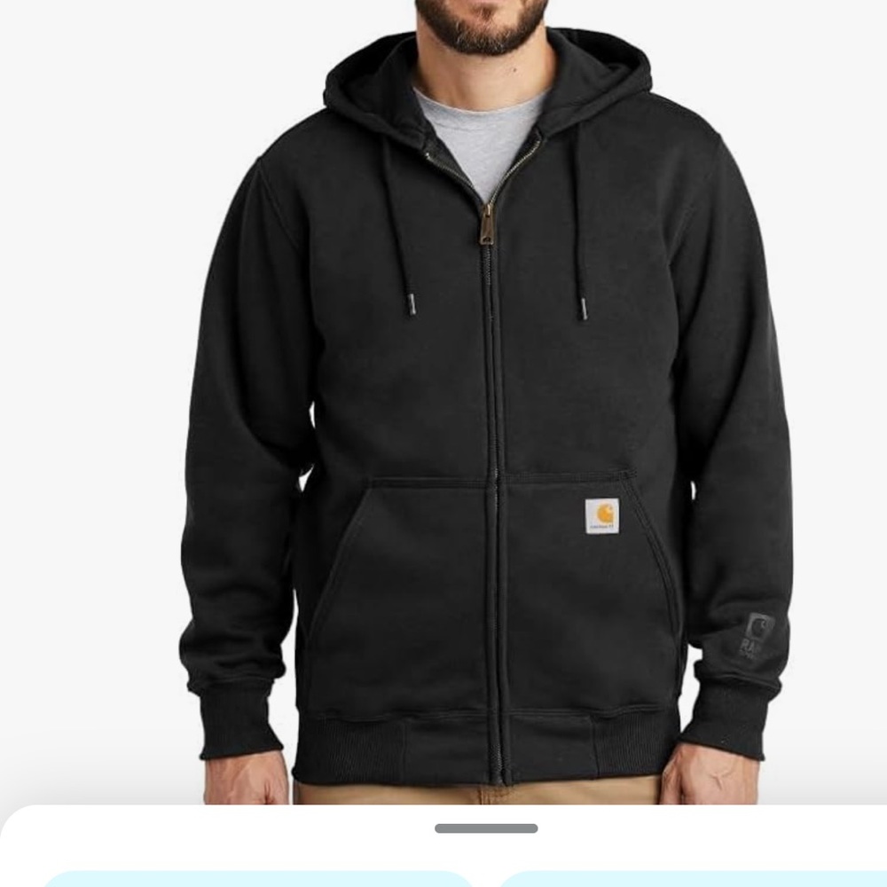 Carrhart Men Loose Fit zip up